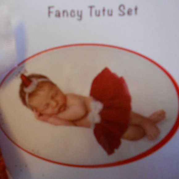 Other - Christmas Infant Fancy TuTu Set 2 pc Girl 0-3 mth